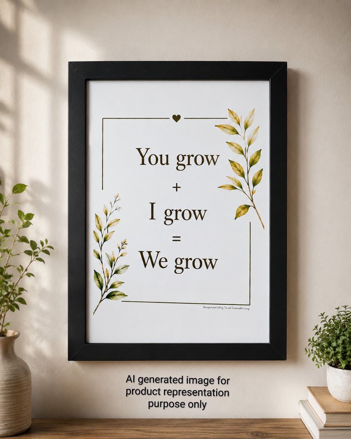 Inspirational Quote Frame