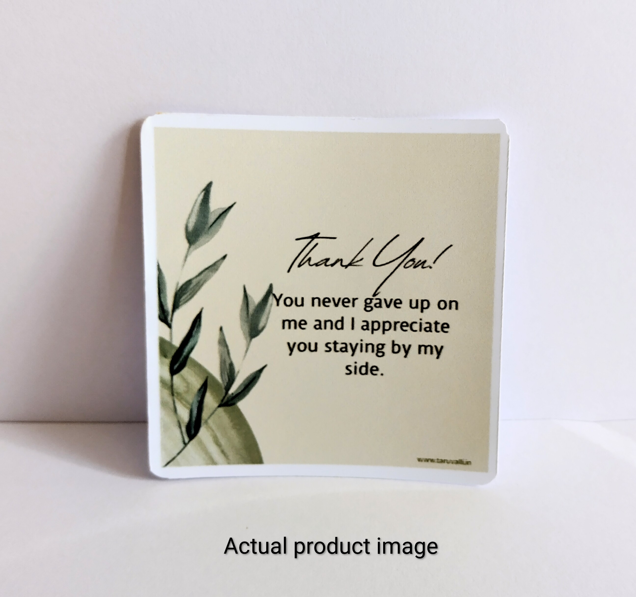 Thank You Note Card