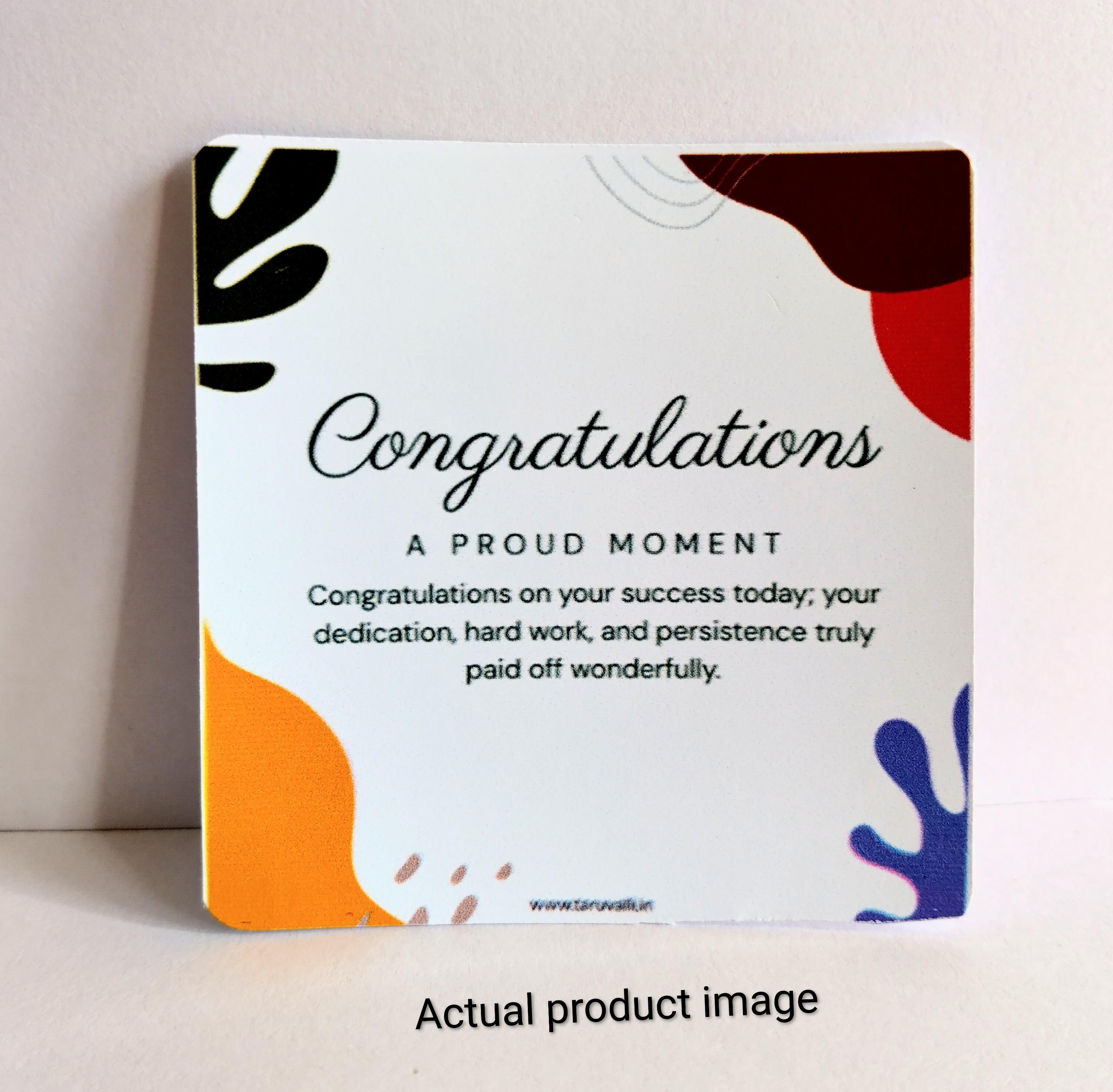 Congratulations Note Card